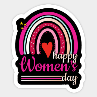 Happy Women's Day Cute 8TH March Sticker